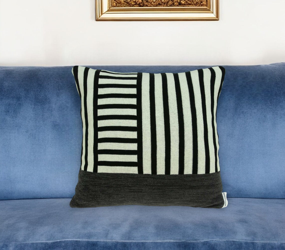 18" X 5" X 18" Transitional Multi Colored Pillow Cover With Poly Insert-0