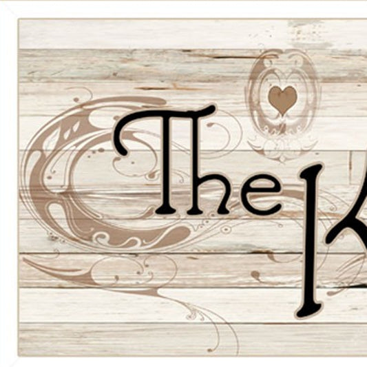 Set Of Three Kitchen Come In White Framed Print Kitchen Wall Art-0