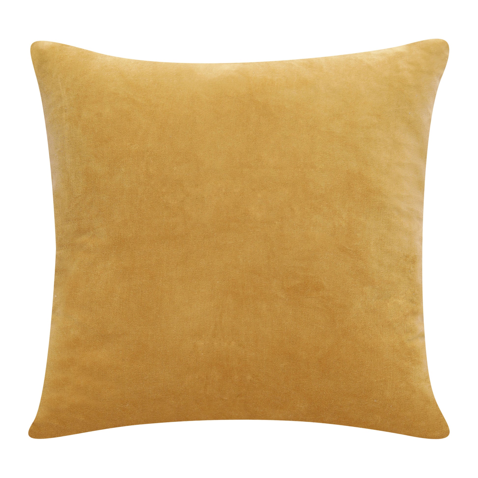 20" Yellow Throw Pillow-0