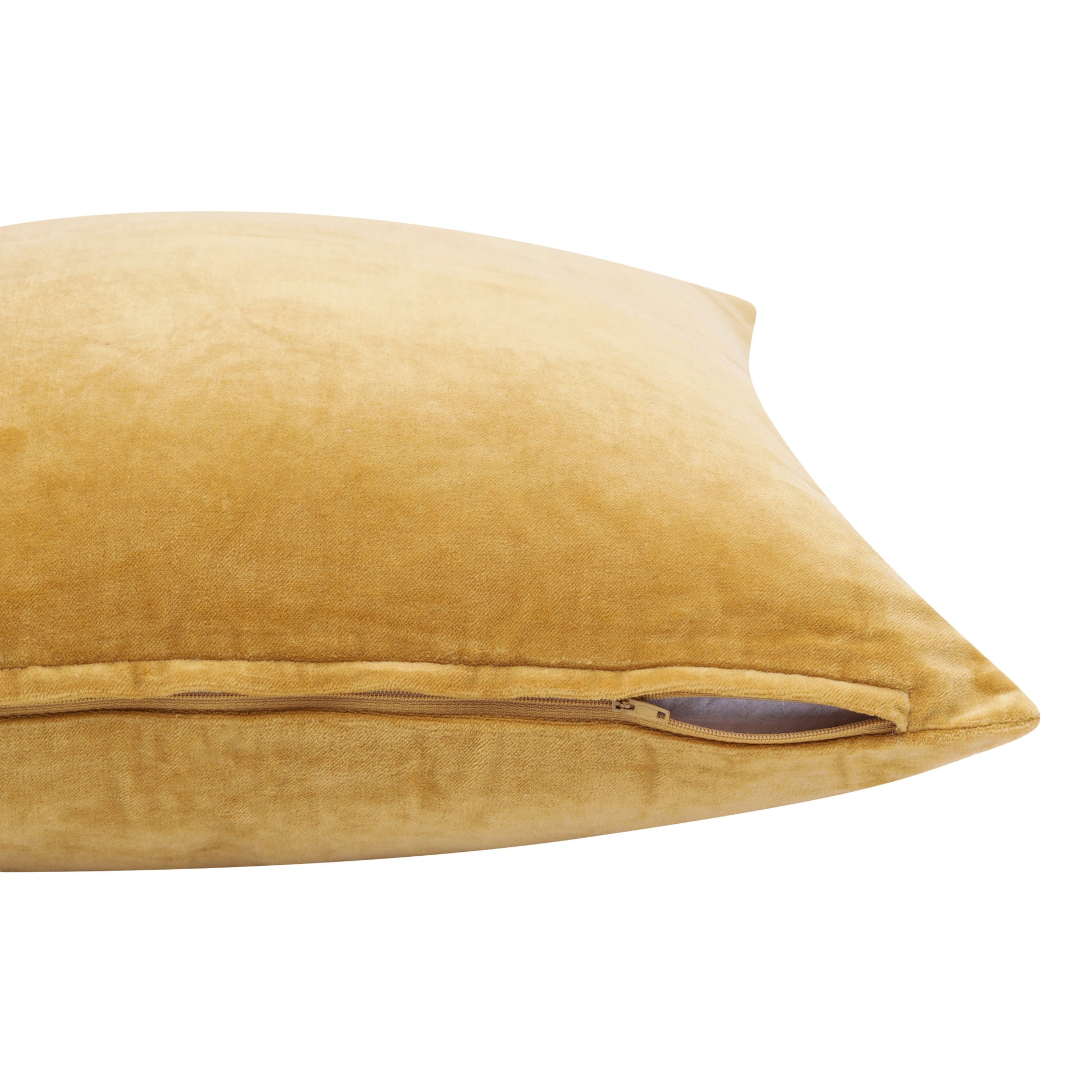 20" Yellow Throw Pillow-2